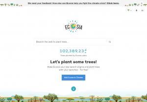 Ecosia search engine