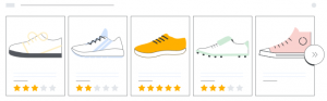 google shopping ads product ratings