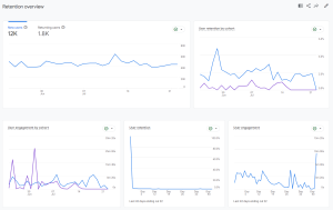 Google Analytics 4 Retention Overview report