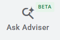 Ask Adviser AI tool in Google Ads